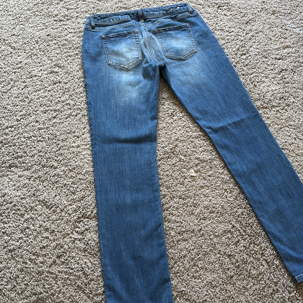 Cabi Slim Boyfriend Lightwash Blue Women's Jeans - Picture 13 of 13